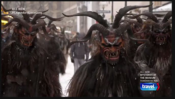 I supported the shoot for the Krampus episode of this US travel show as local fixer in Munich/Germany