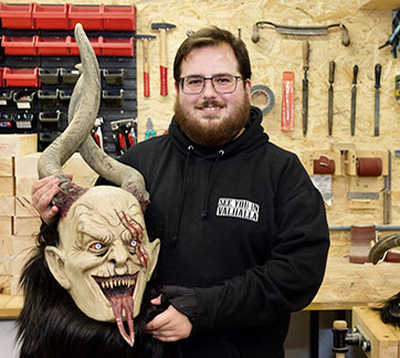 Local Producer on loacation at the remains of the Berlin Wall. When producing documentary, time is money and time is story telling time