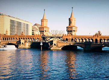 A camera man or DOP will find a wide range of locations in Berlin. From castles to cold war structures.