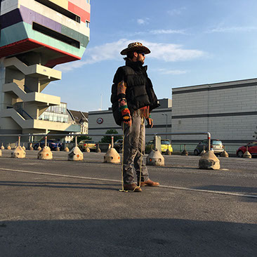 A creative photographer, camera man or director can scout for location themselfes. But assistance of a local fixer will safe time and budget